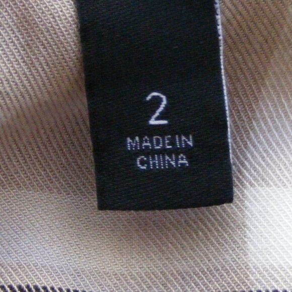 TORRID Top, 2/2XL, Tan Plaid, Roll Cuffs/Strap, Cloth covered buttons - Picture 10 of 12